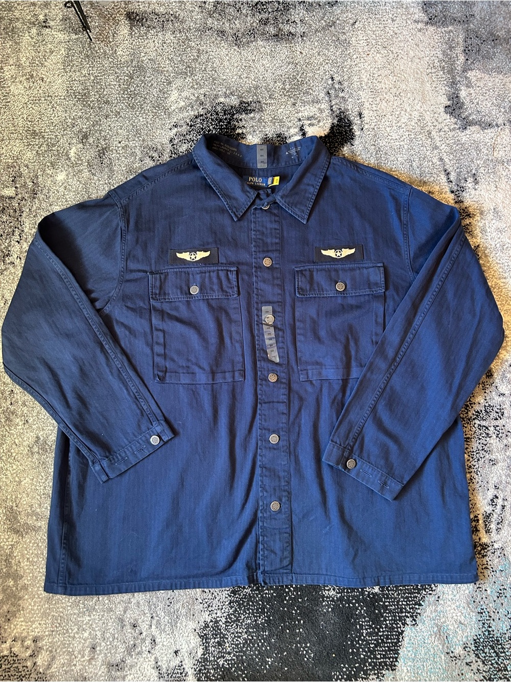 NWOT 3XB Polo Ralph Lauren Military Air Force jacket